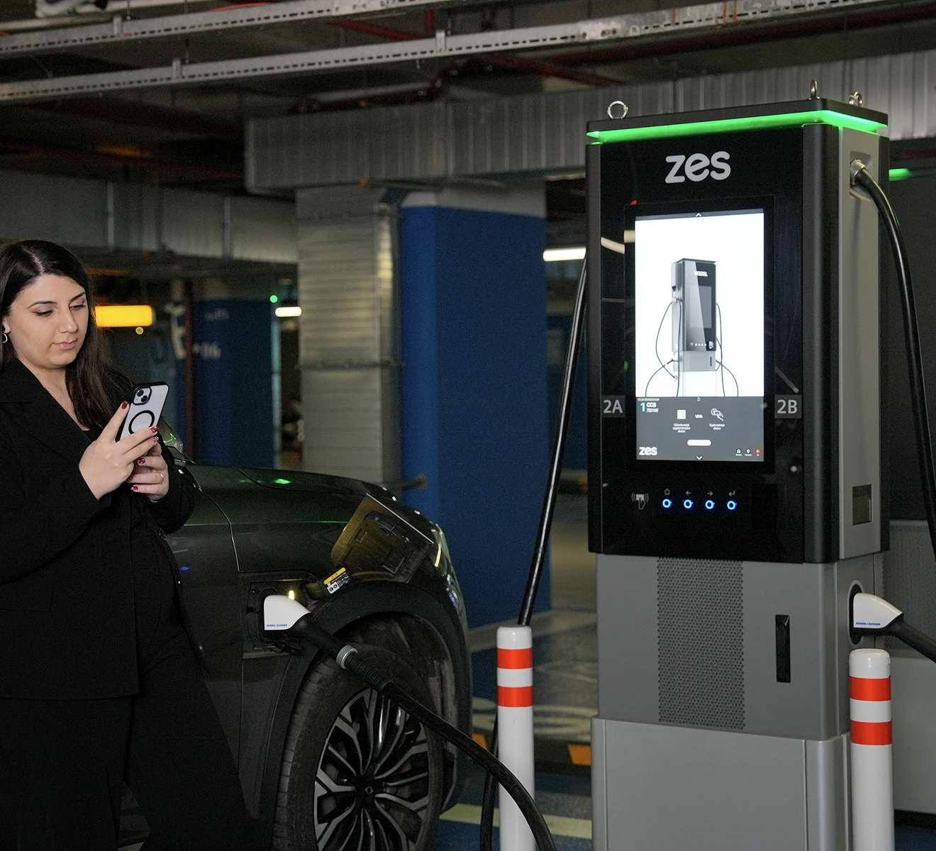 Zes Kiosk: istasyon ekranının kullanıldığı koşullar