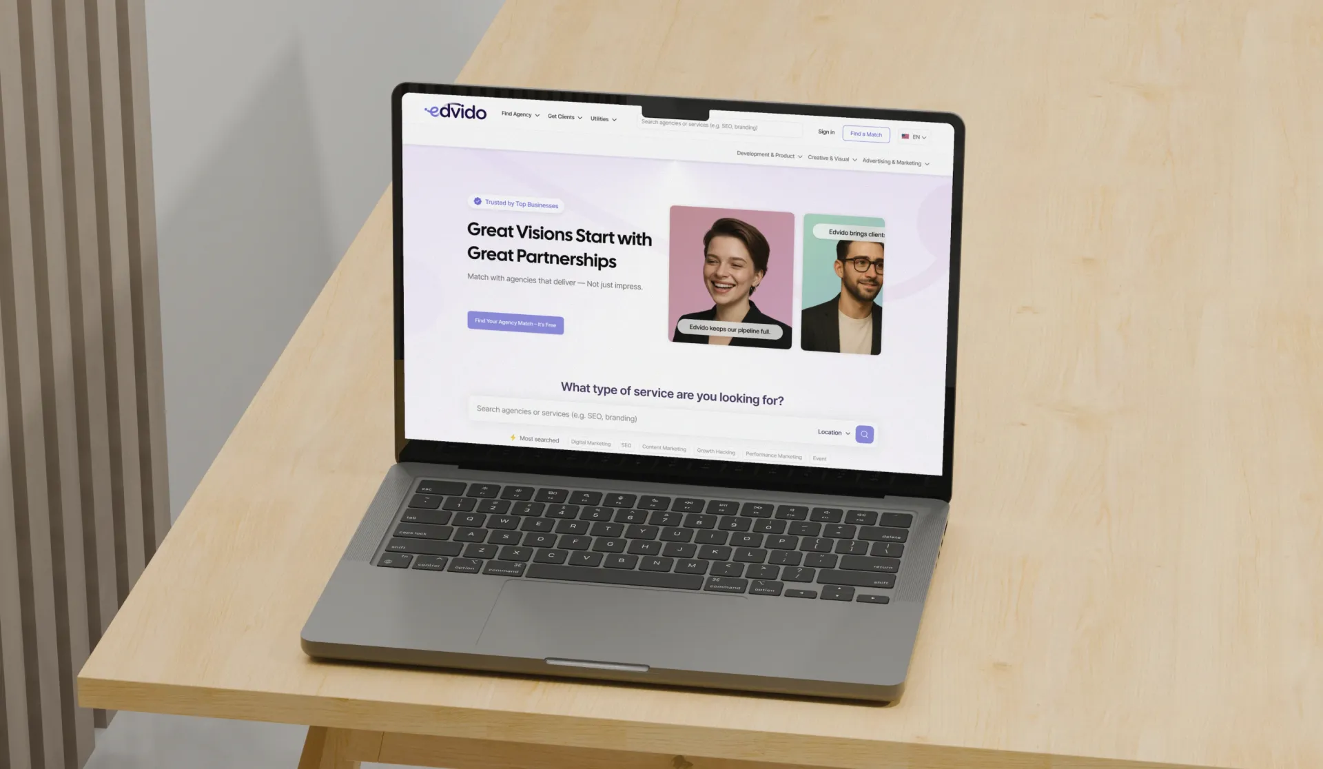 Edvido: Redesigning the Agency-Brand Marketplace for Growth at Scale
